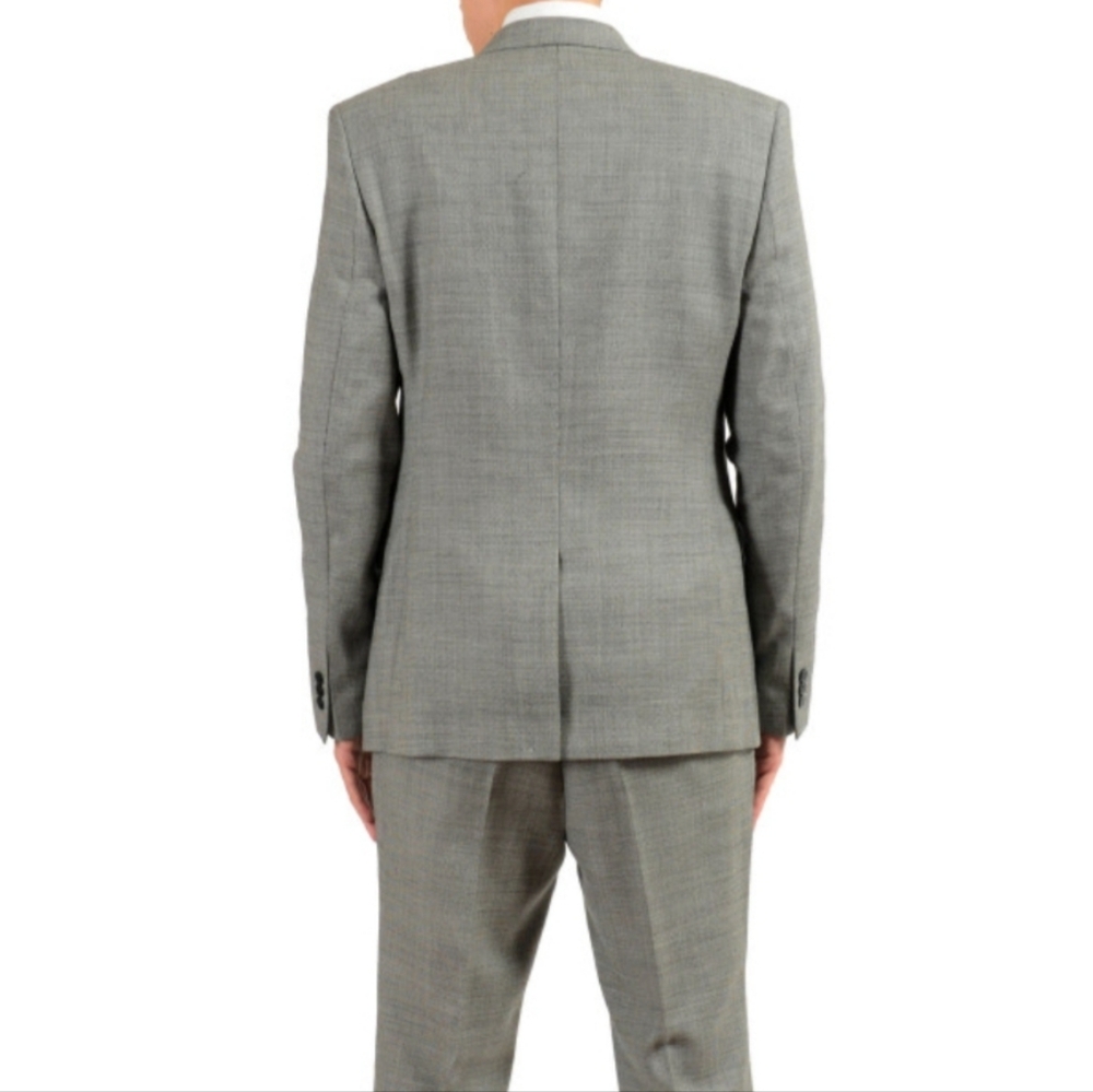 Versace Collection Mens Suit Set White & Lt Gray … - image 2